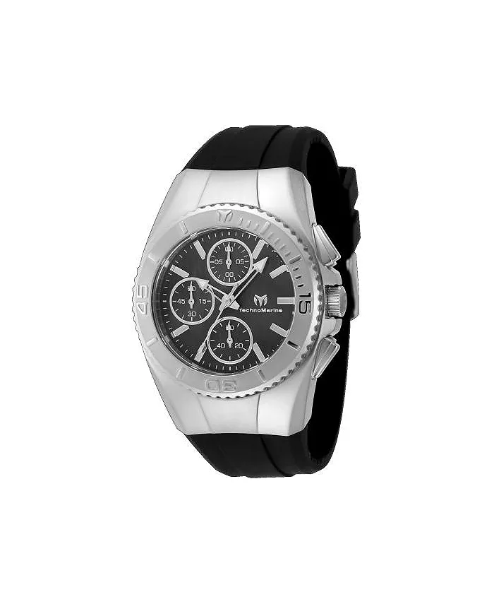 

Techomarine Women's TM-124033 Cruise Original кварцевые хронограф часы с черным циферблатом TechnoMarine, черный