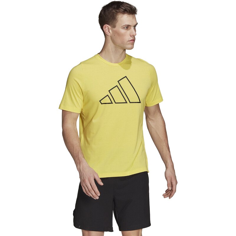 Рубашка ti 3bar tee Adidas, цвет impyel — фото 2
