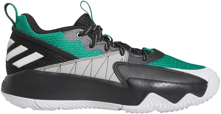 

Женские баскетбольные кроссовки Adidas Dame Certified, белый/черный/зеленый