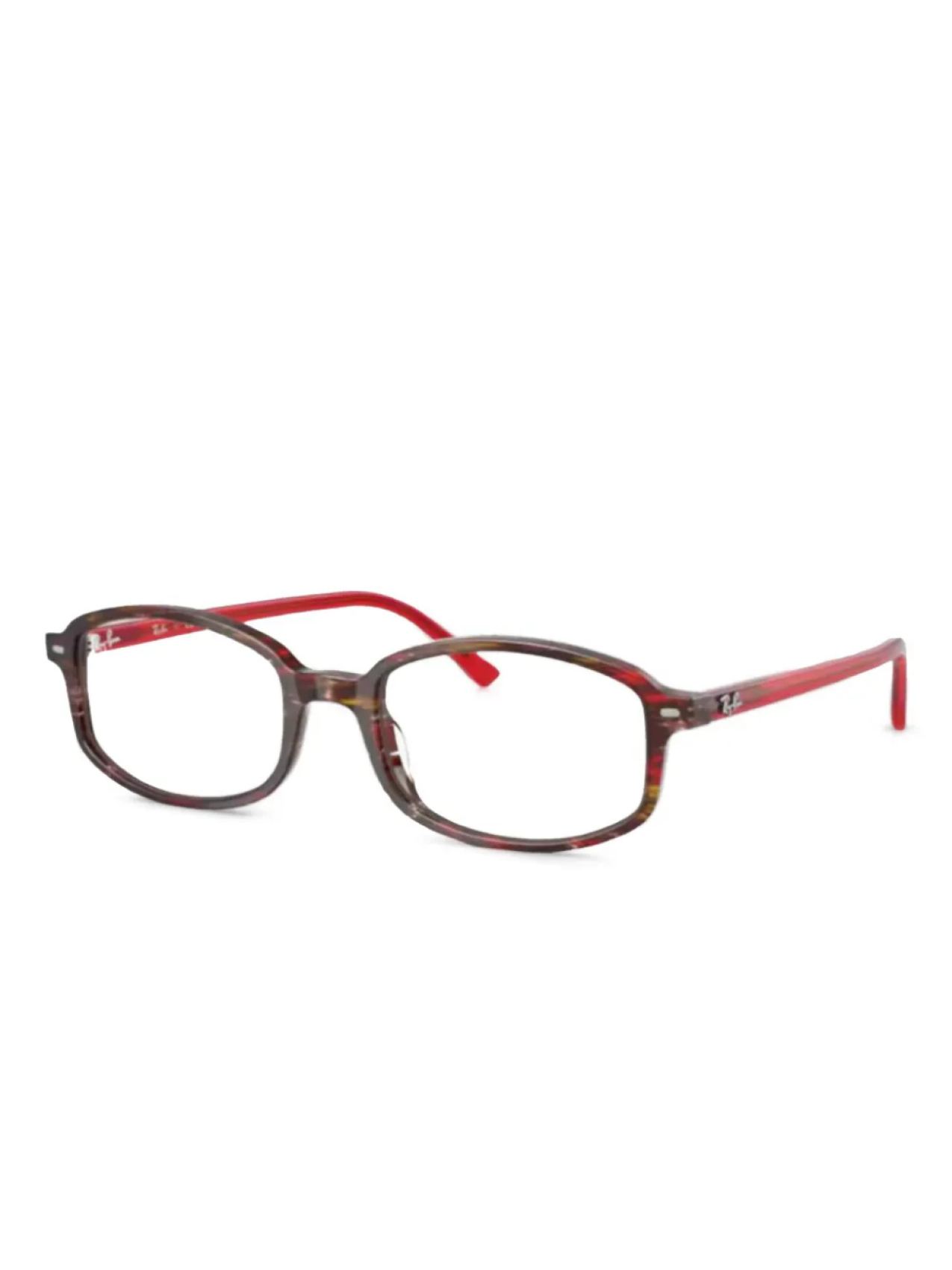 

Ray-Ban очки в прямоугольной оправе, красный