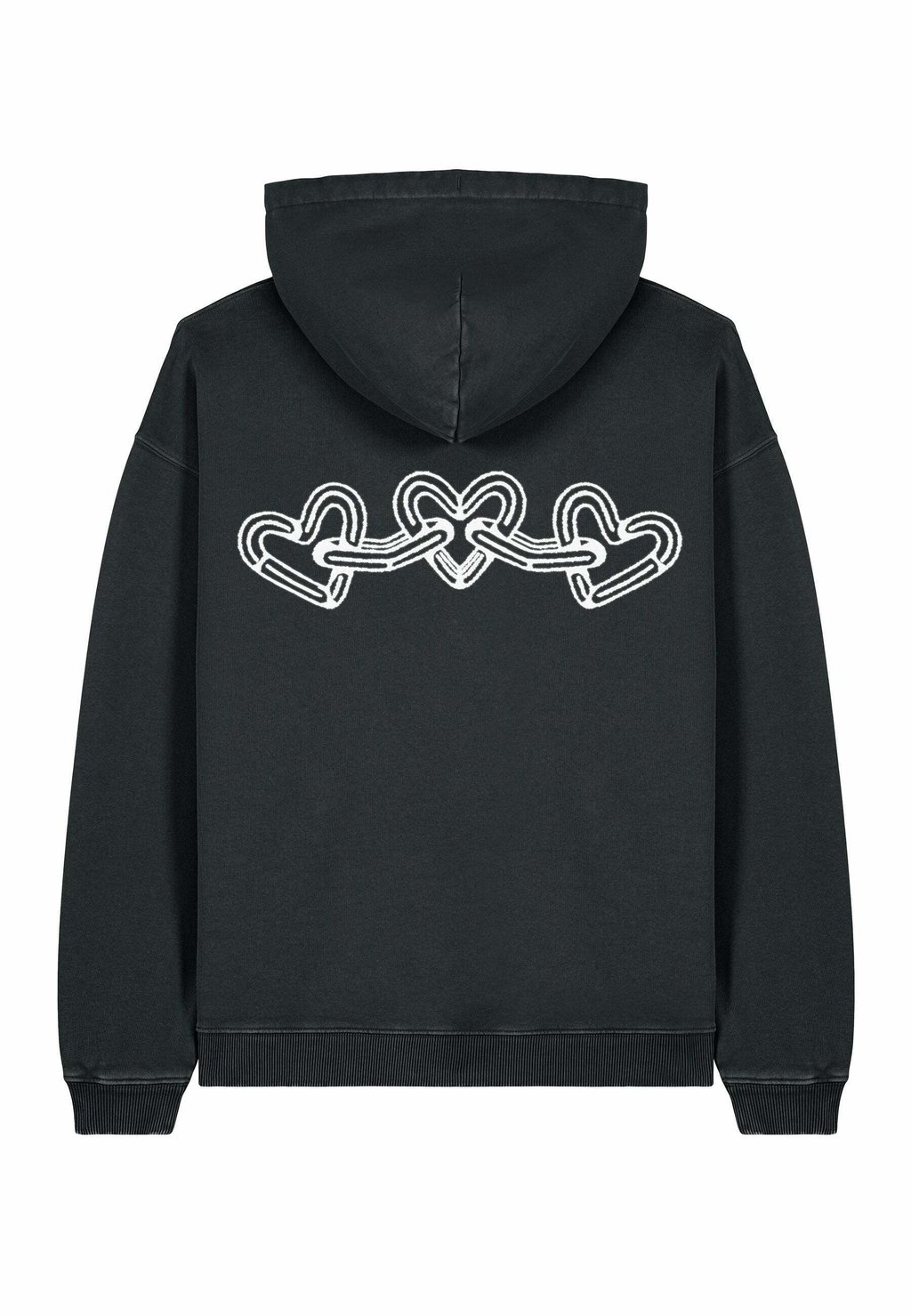 

Толстовка EMBROIDERY UNISEX VINTAGE - Hoodie Mira Paris, цвет Black Denim