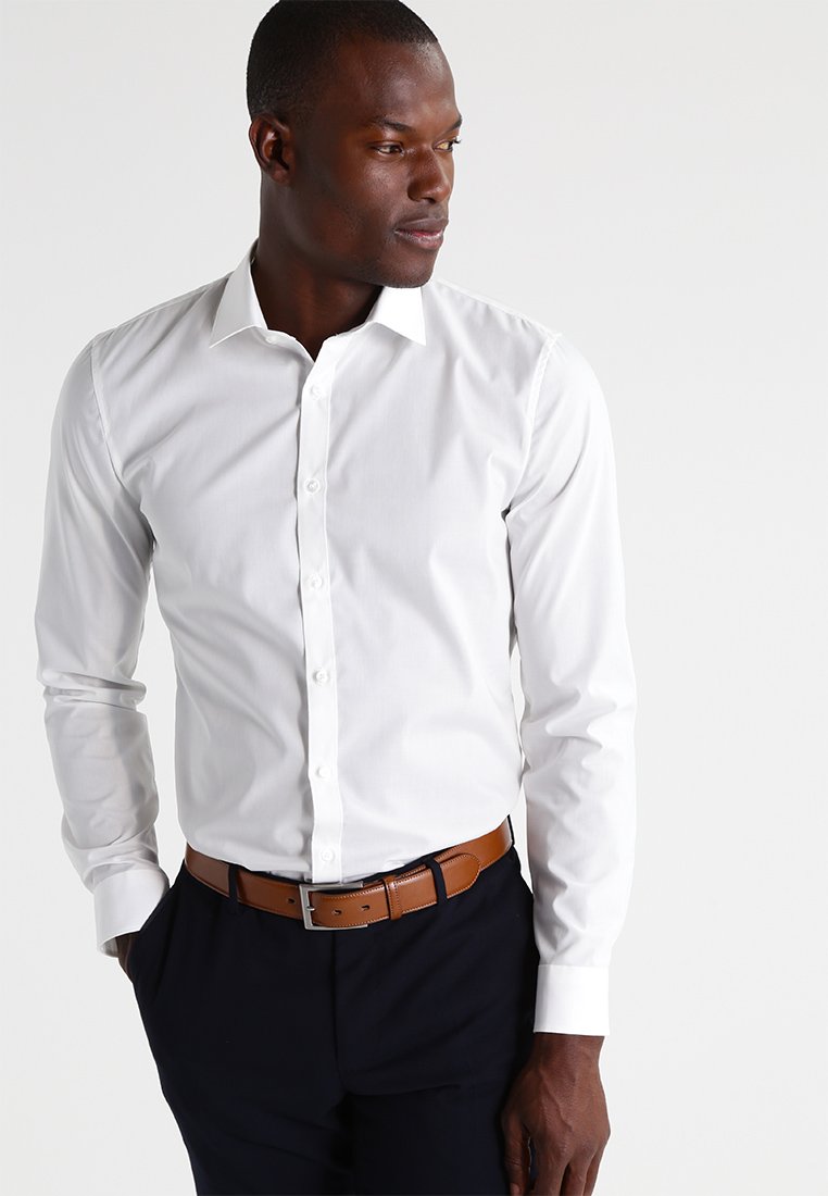 

Элегантная рубашка SUPER SLIM FIT OLYMP No. Six, слоновая кость