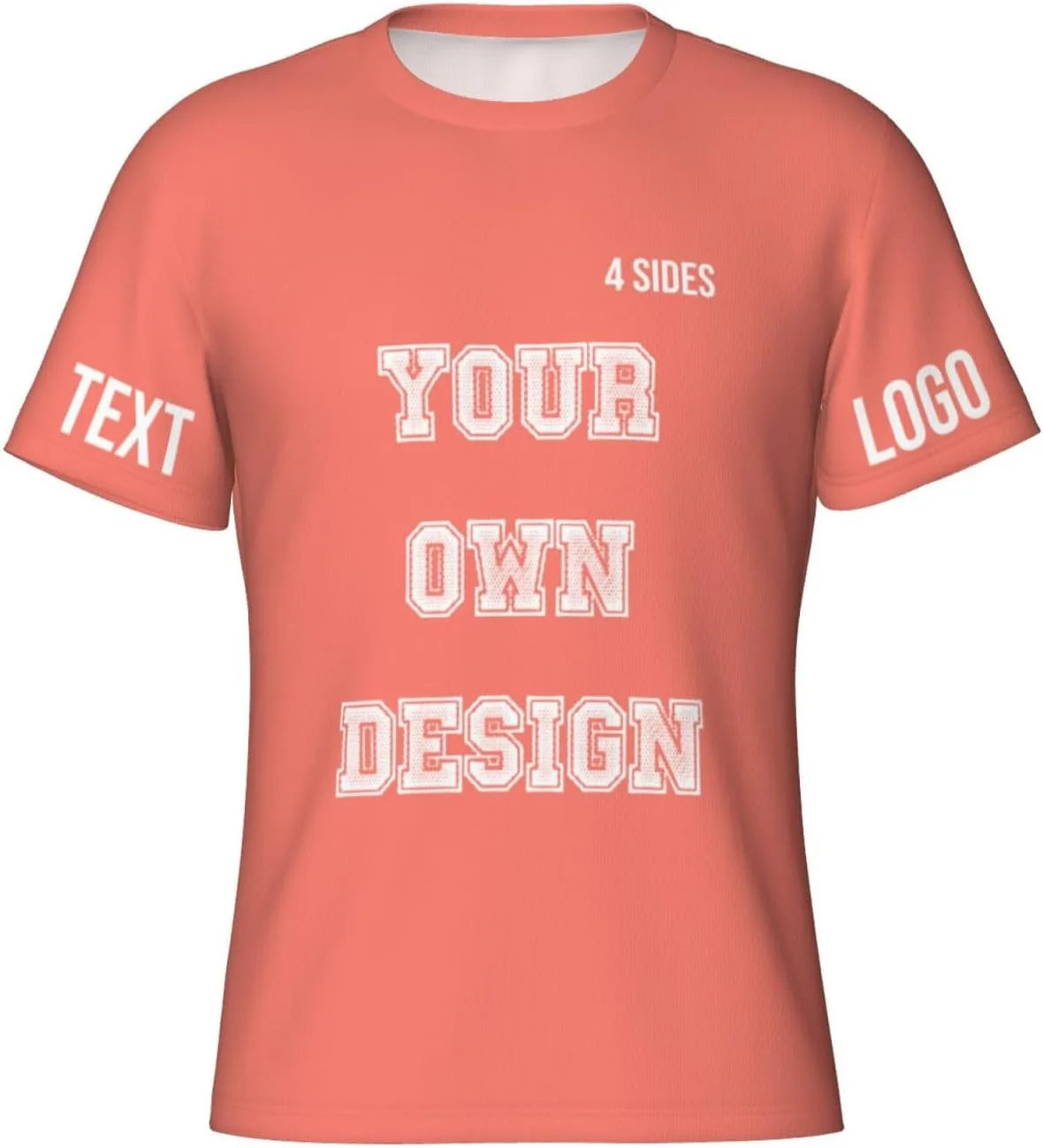 

Футболка с принтом и логотипом