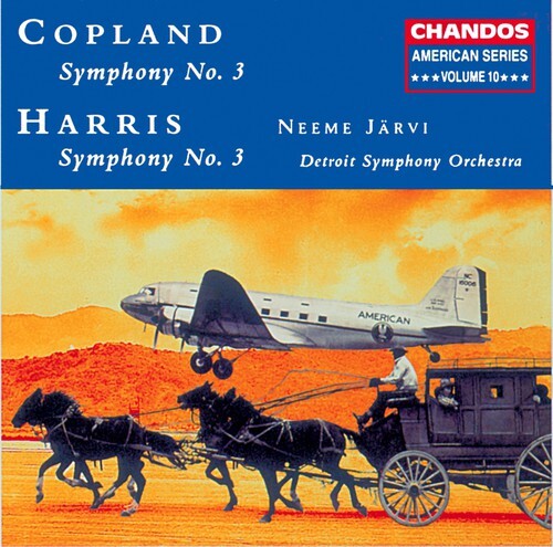 

CD диск Copland / Harris / Jarvi / Detroit Sym Orchestra: Symphony 3