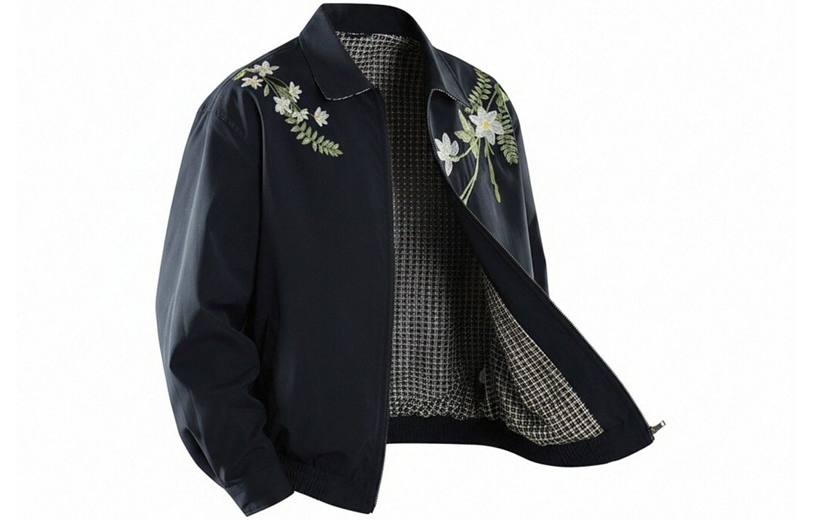 

Куртка Unisex Lapel Moderate ZIAREL, темно-синий[reversible]