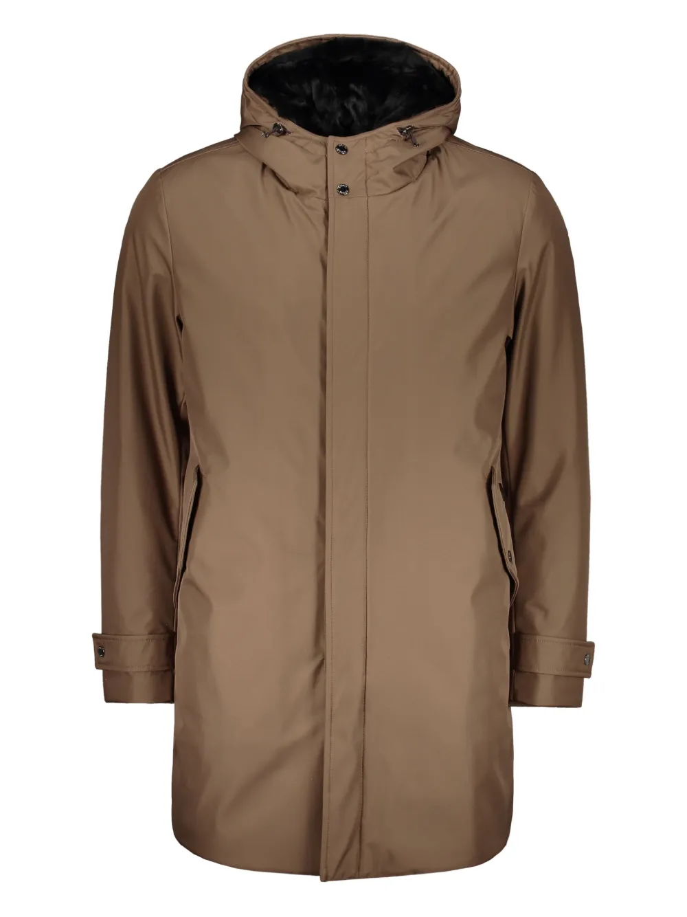 

Парка с капюшоном Moorer, коричневый