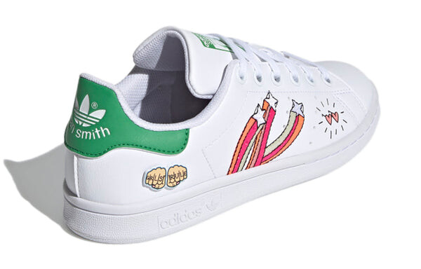 Кроссовки stan smith j Adidas, белый — фото 4
