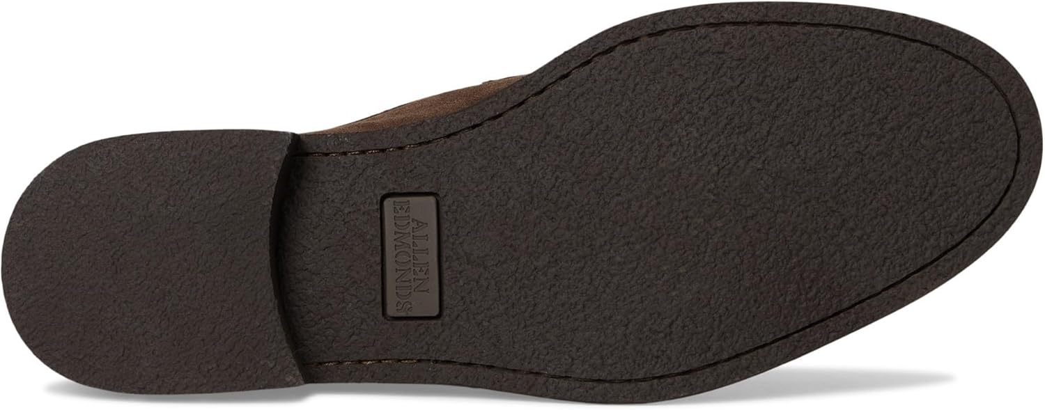 Мужские лоферы Allen Edmonds Como из плетеной кожи, шоколадный — фото 3