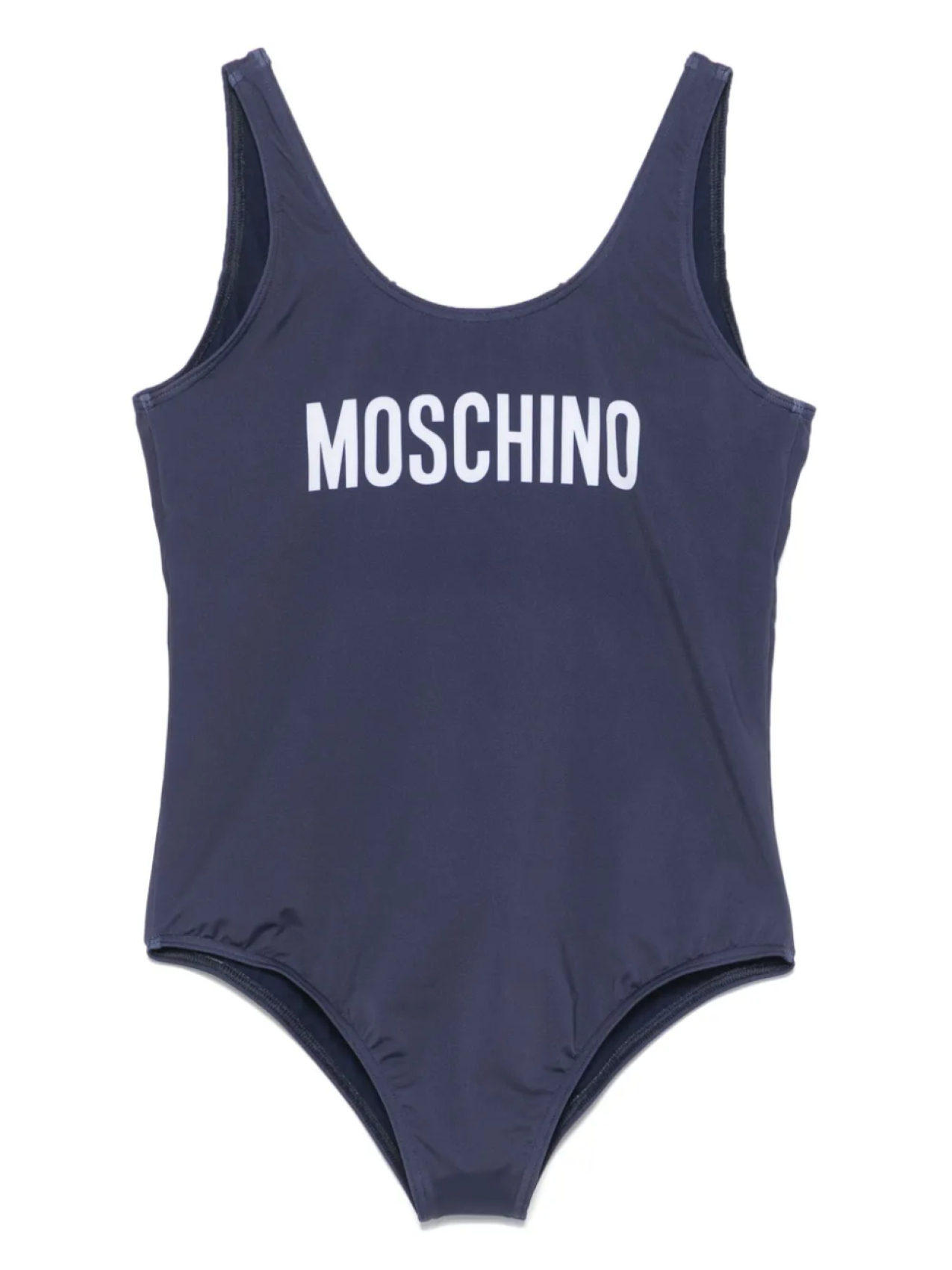 

Moschino Kids купальник с логотипом, синий