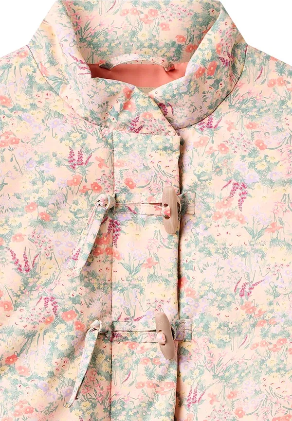 Куртка Lightweight puffer sola light jacket, цвет Пшеничный, пудрово-луговой — фото 3