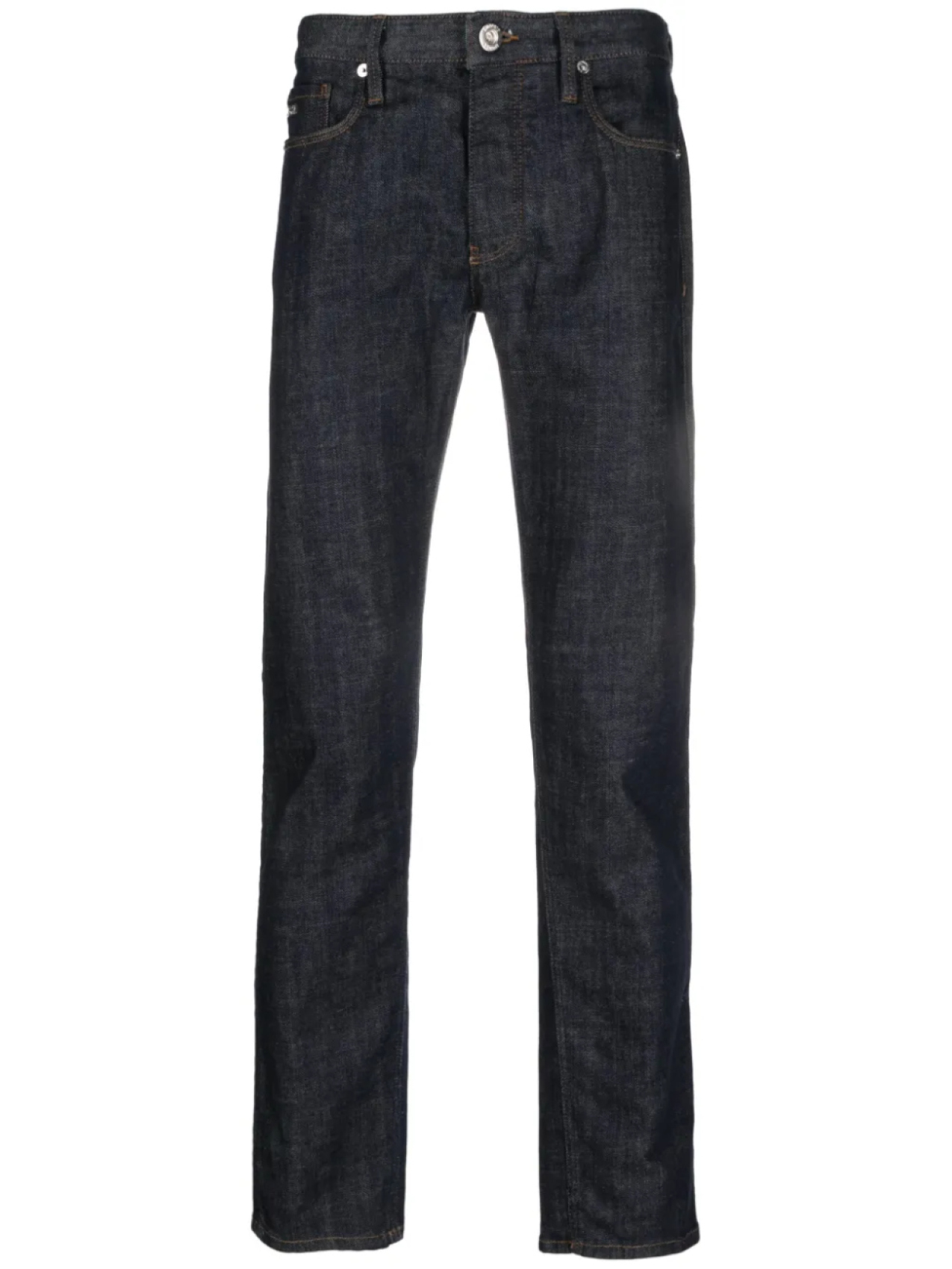 

Emporio Armani прямые джинсы, синий