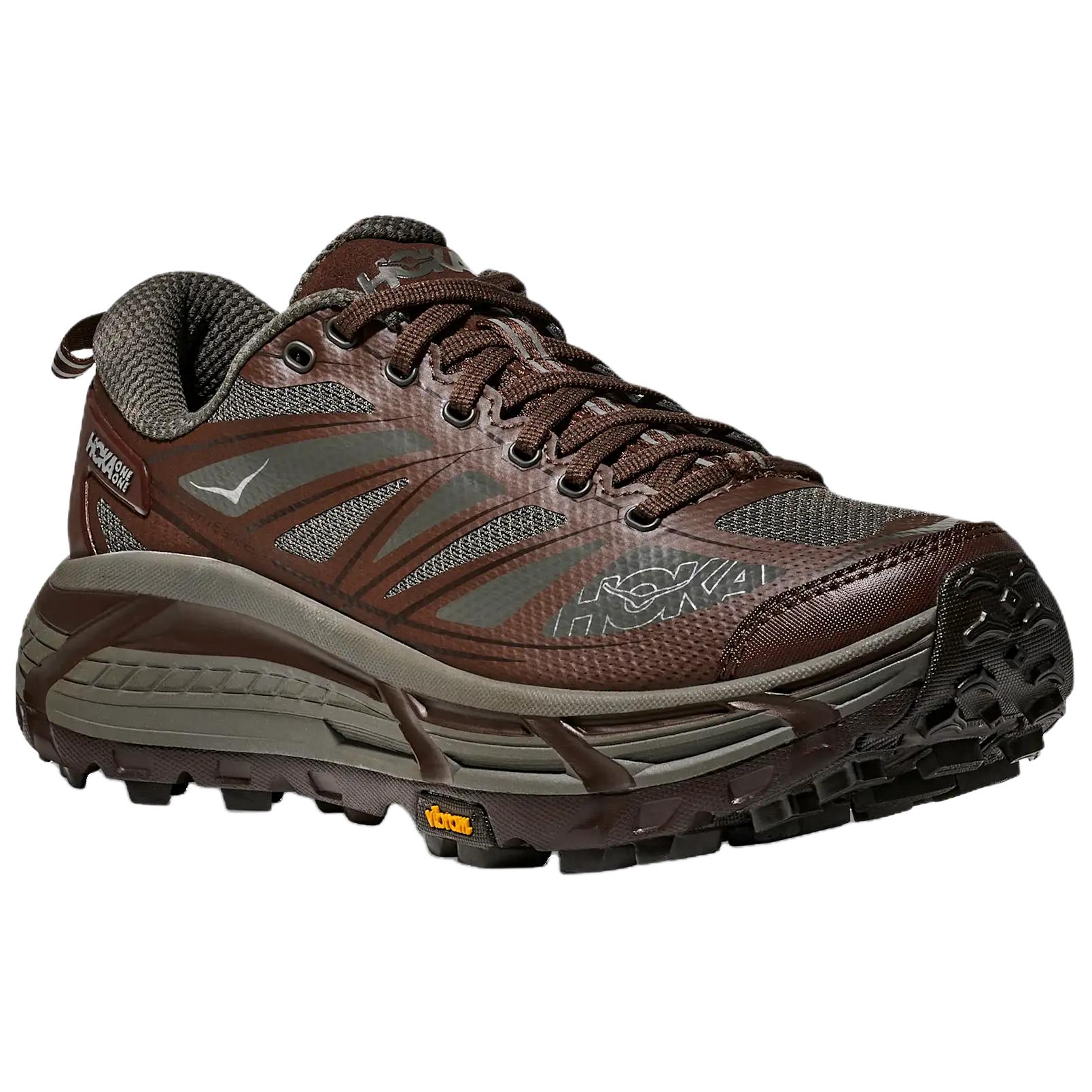 HOKA ONE ONE Кроссовки для трейлраннинга Mafate Speed 2, мужские и женские, один фасон, Gray Brown — фото 4