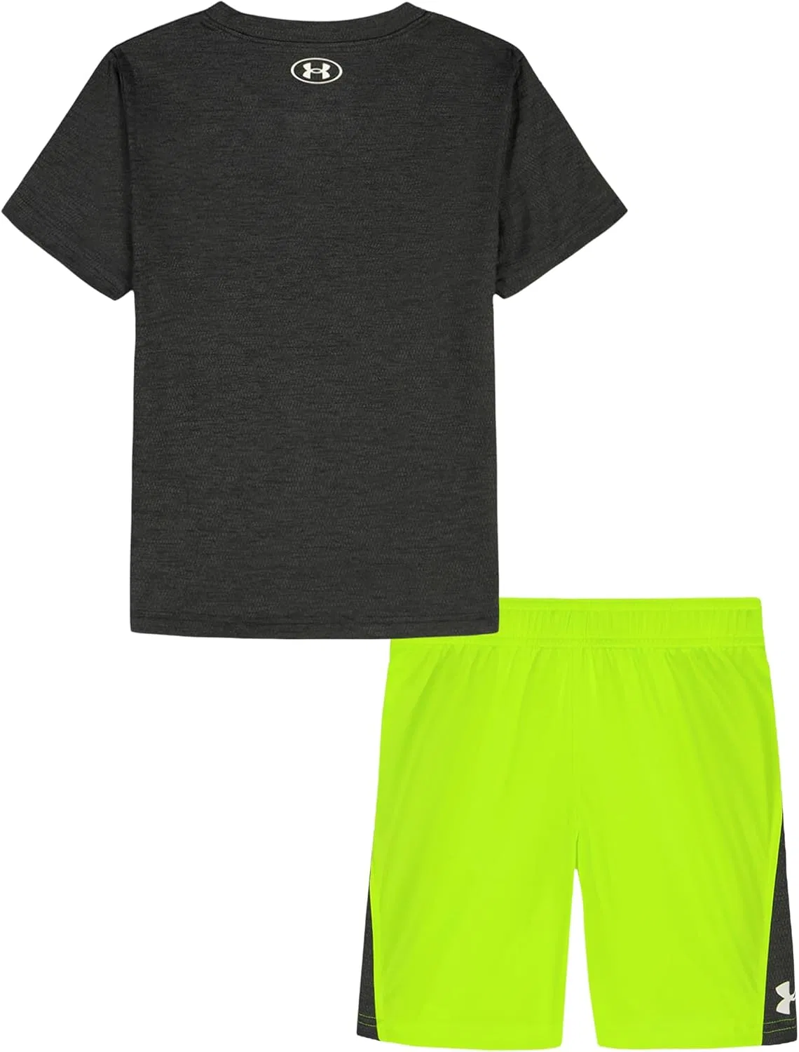 Детский спортивный набор из футболки и шорт, Under Armour, Black Twisty — фото 3