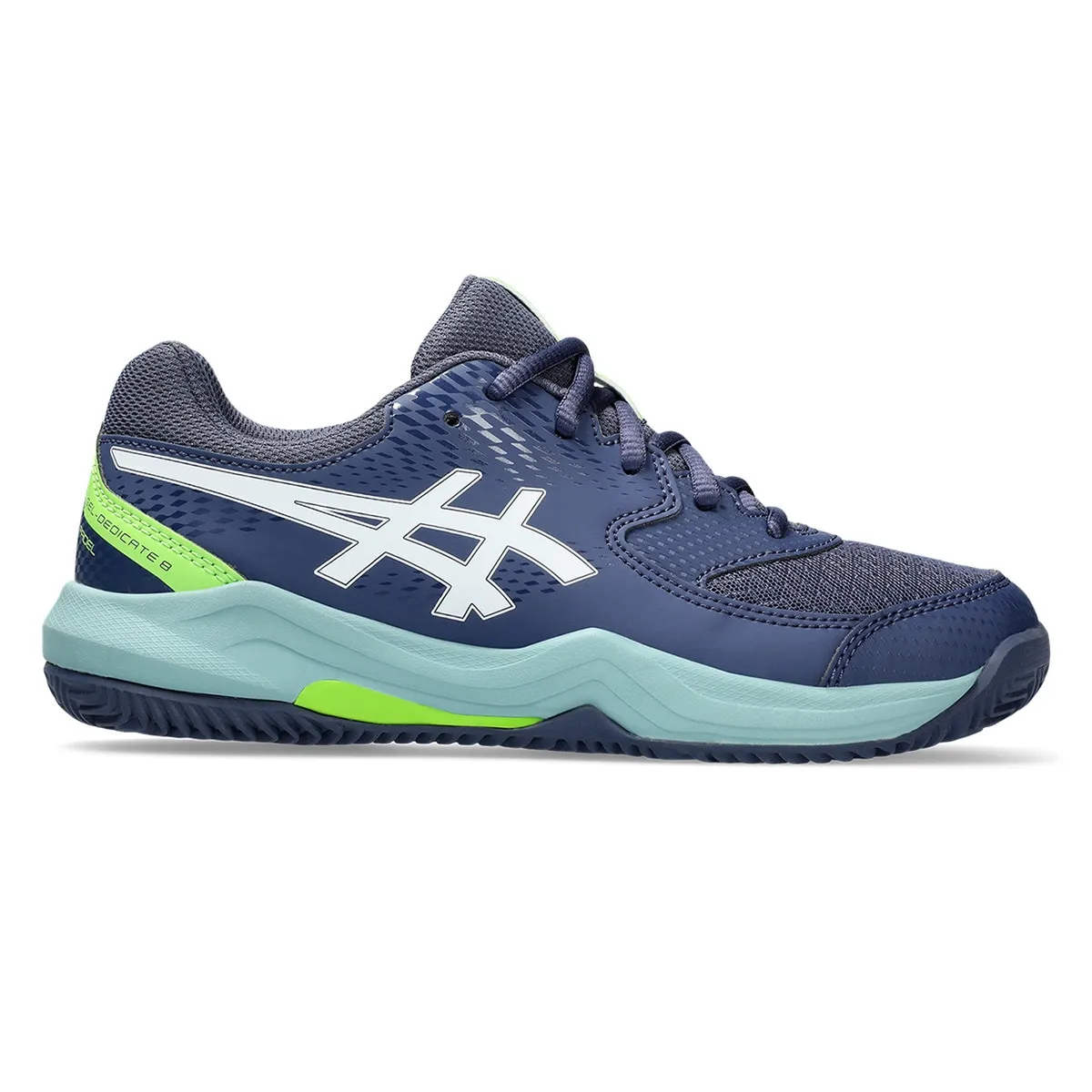 

Gel-Dedicate 8 падел GS Asics падель обувь для детей, синий/белый