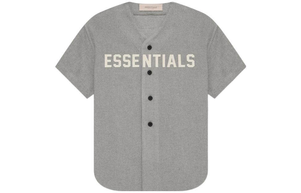 

Детская бейсбольная куртка Fear Of God Essentials, цвет Dark Oatmeal