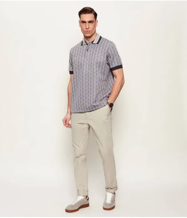 Полюс classic fit Lacoste, серый — фото 2