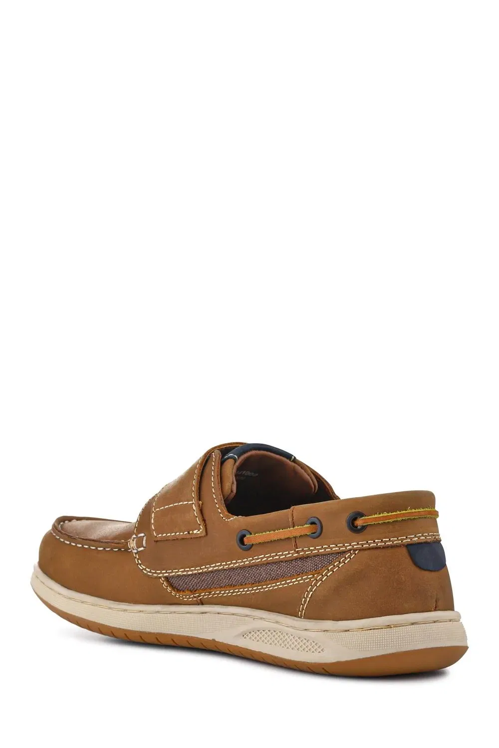 Кожаные монашки с застежкой-липучкой Pavers, коричневый — фото 3