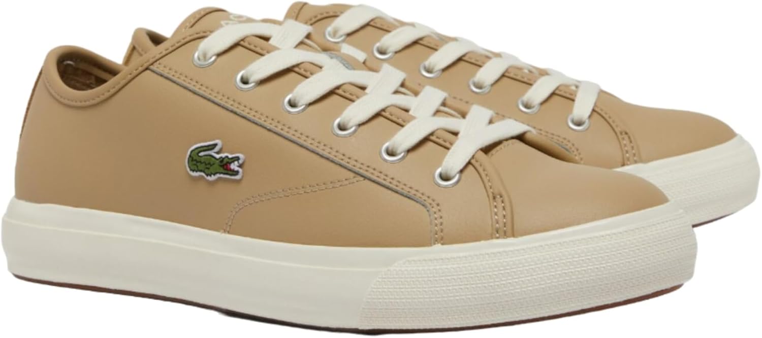 

Мужские кроссовки Lacoste Backcourt, слоновая кость/коричневый/светло-коричневый