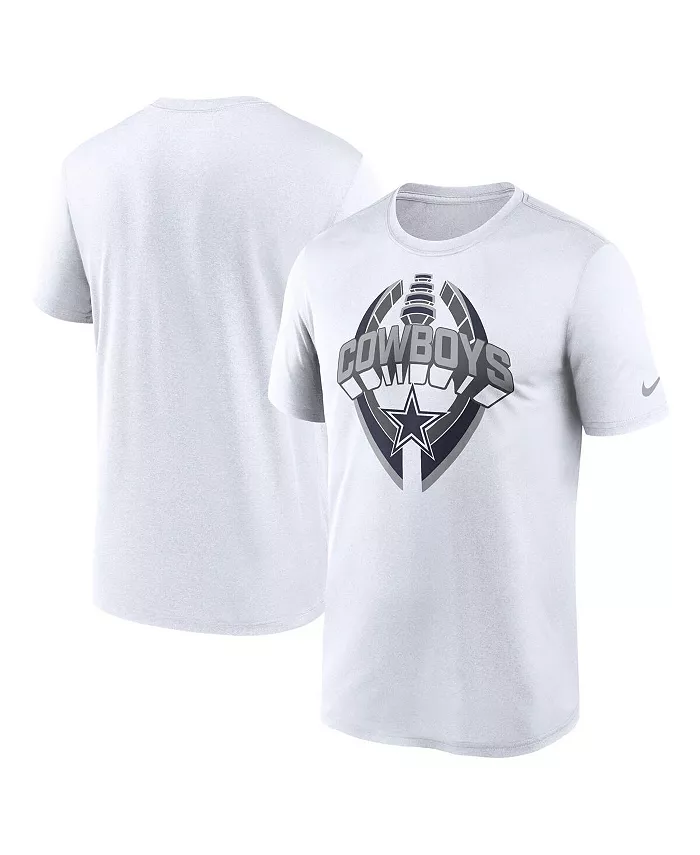 

Мужская белая футболка Dallas Cowboys Legend Icon Performance Nike