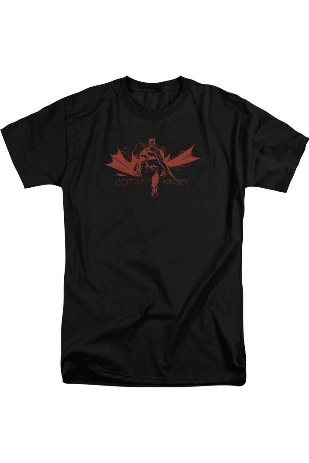 

Футболка Batman Gotham Knight с коротким рукавом для взрослых Gildan, черный