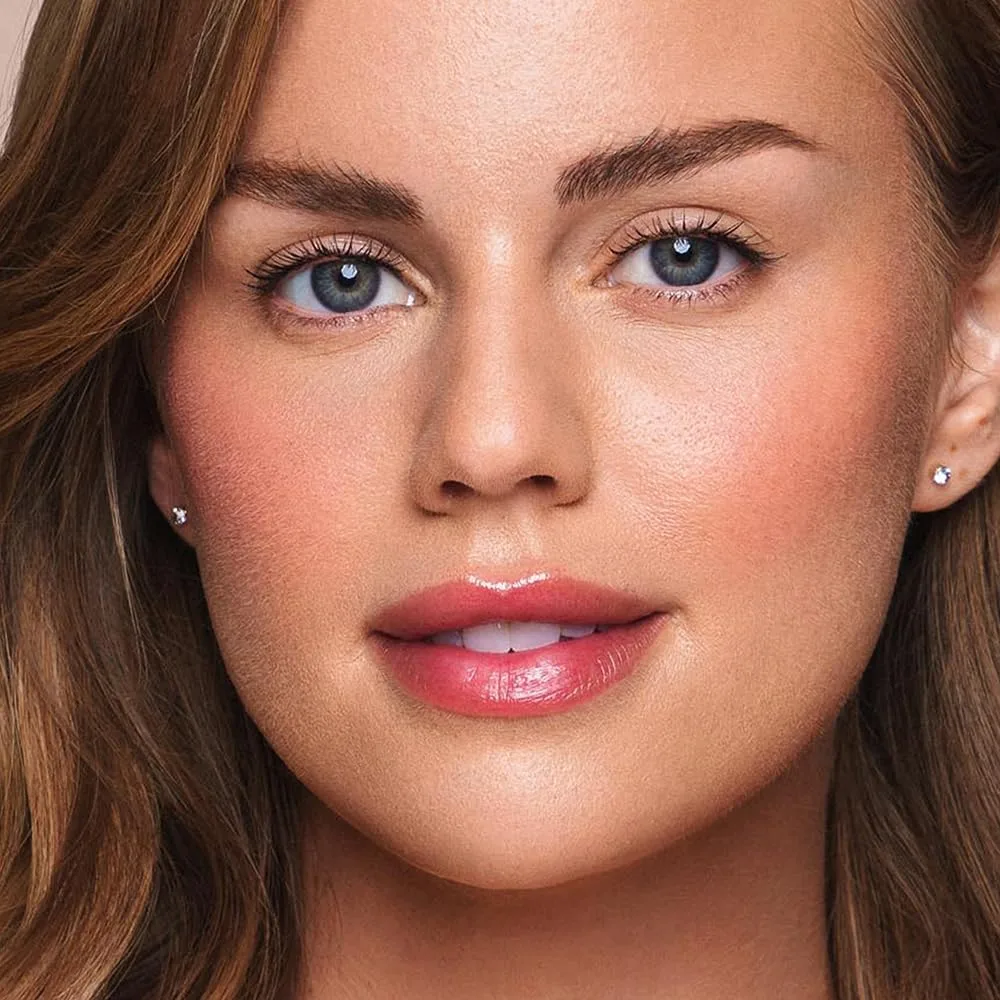 Jouer Essential Lip Enhancer Shine Balm - увлажняющий бальзам для губ с эффектом объема, Naturel, Naturel - Translucent Light Pink — фото 4