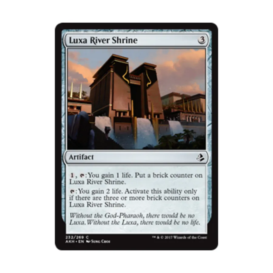 

CCG Храм реки Люкса (клавиша C), MTG - Amonkhet