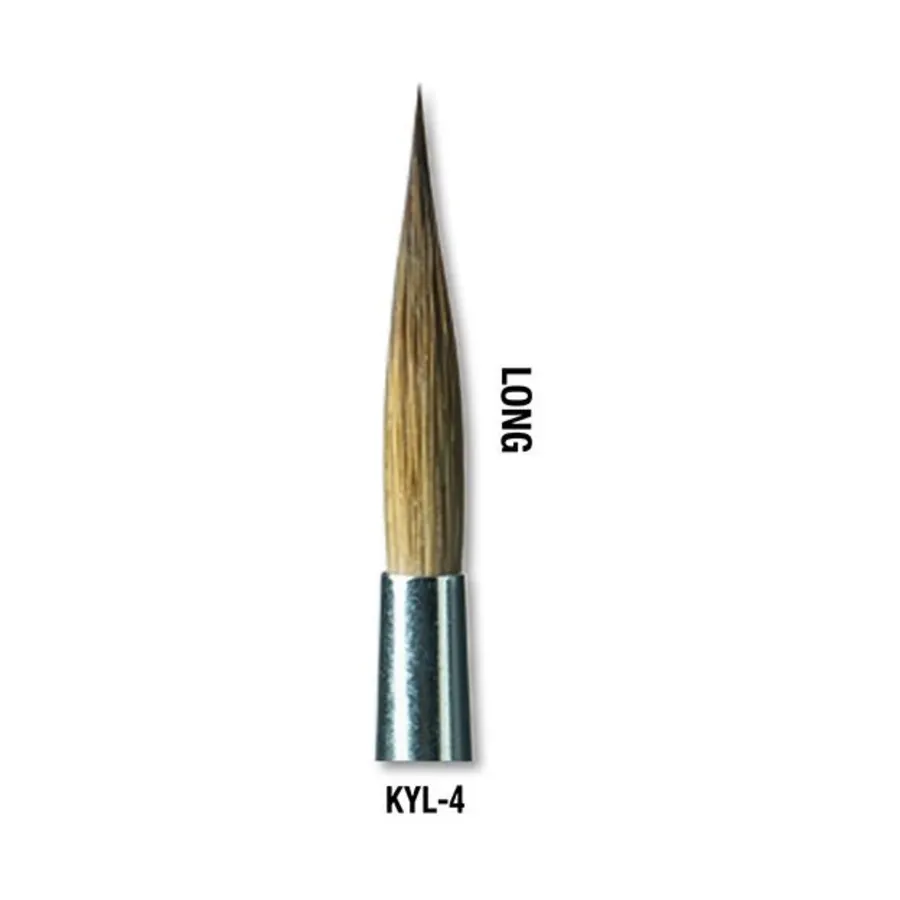 

Длинная кисть из соболя (круглая №4), Kolinsky Brushes