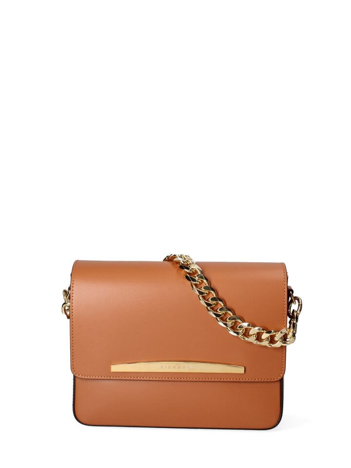 

Наплечная сумка John Richmond Umhängetasche, цвет LEATHER AND GOLD
