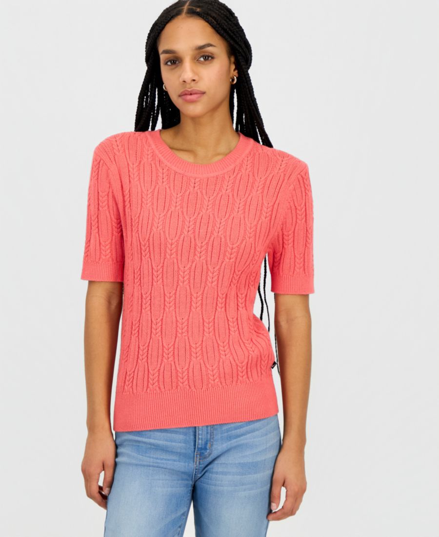 

Женский хлопковый свитер крупной вязки Nautica Jeans, Coralie
