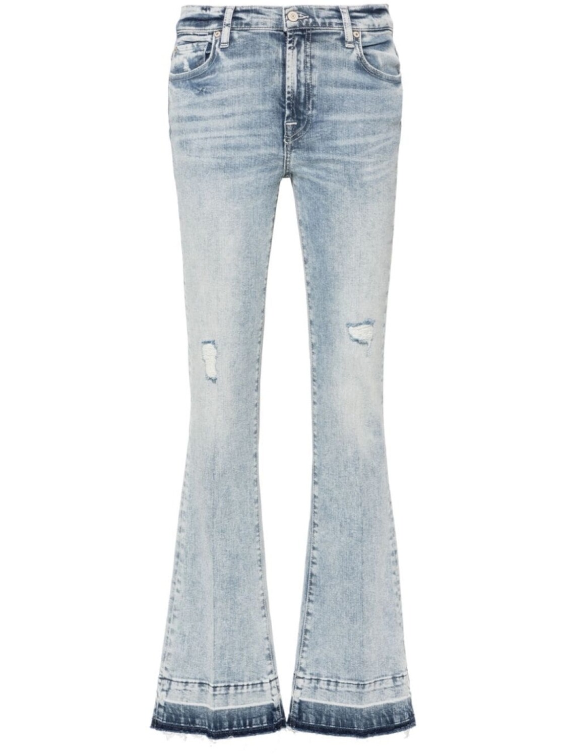 

7 For All Mankind джинсы bootcut без пошива, синий