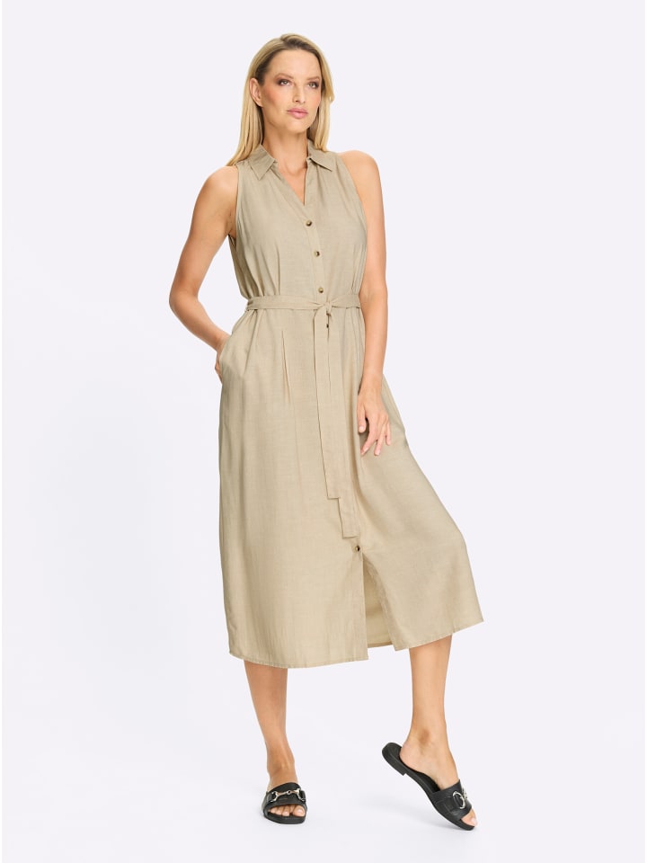 

Heine Летнее платье песочного цвета