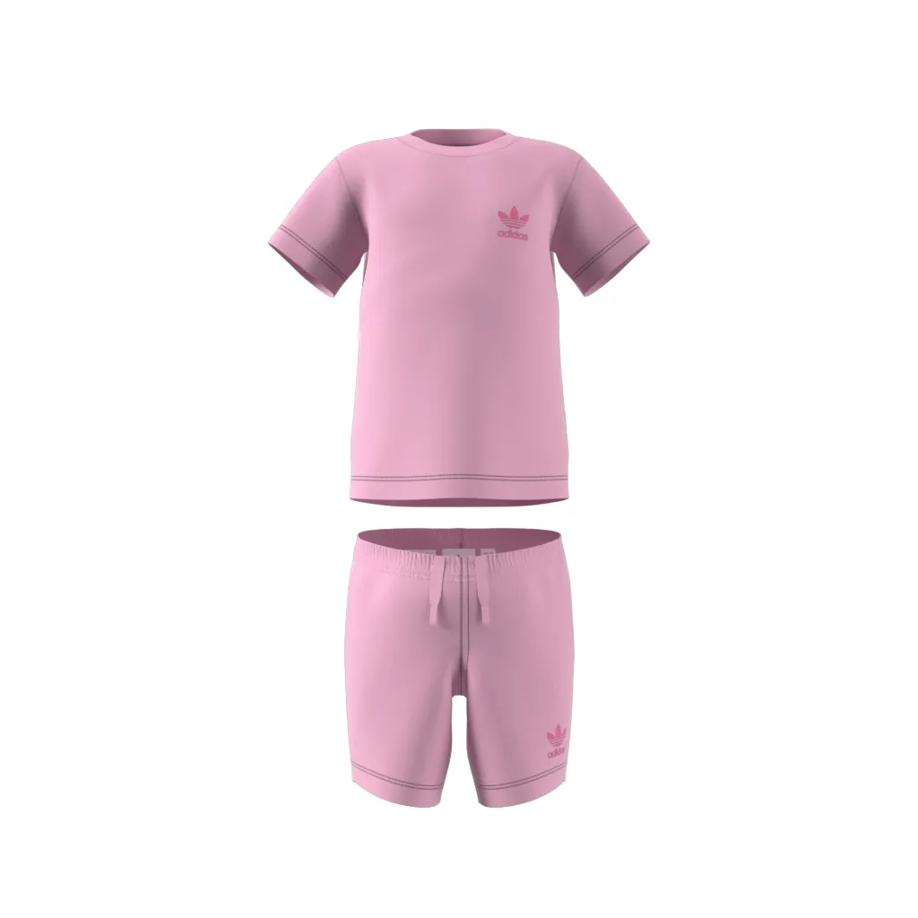 

Спортивный костюм Adidas Originals "SHORT TEE SET" (2 шт.), розовый