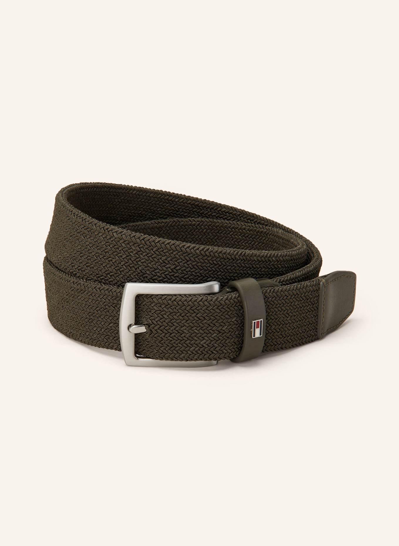 

Плетеный ремень Denton Tommy Hilfiger, зеленый