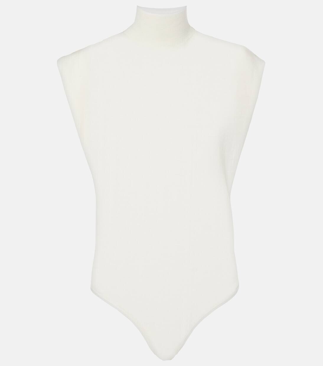 

Шерстяной комбинезон Alaïa, цвет blanc naturel