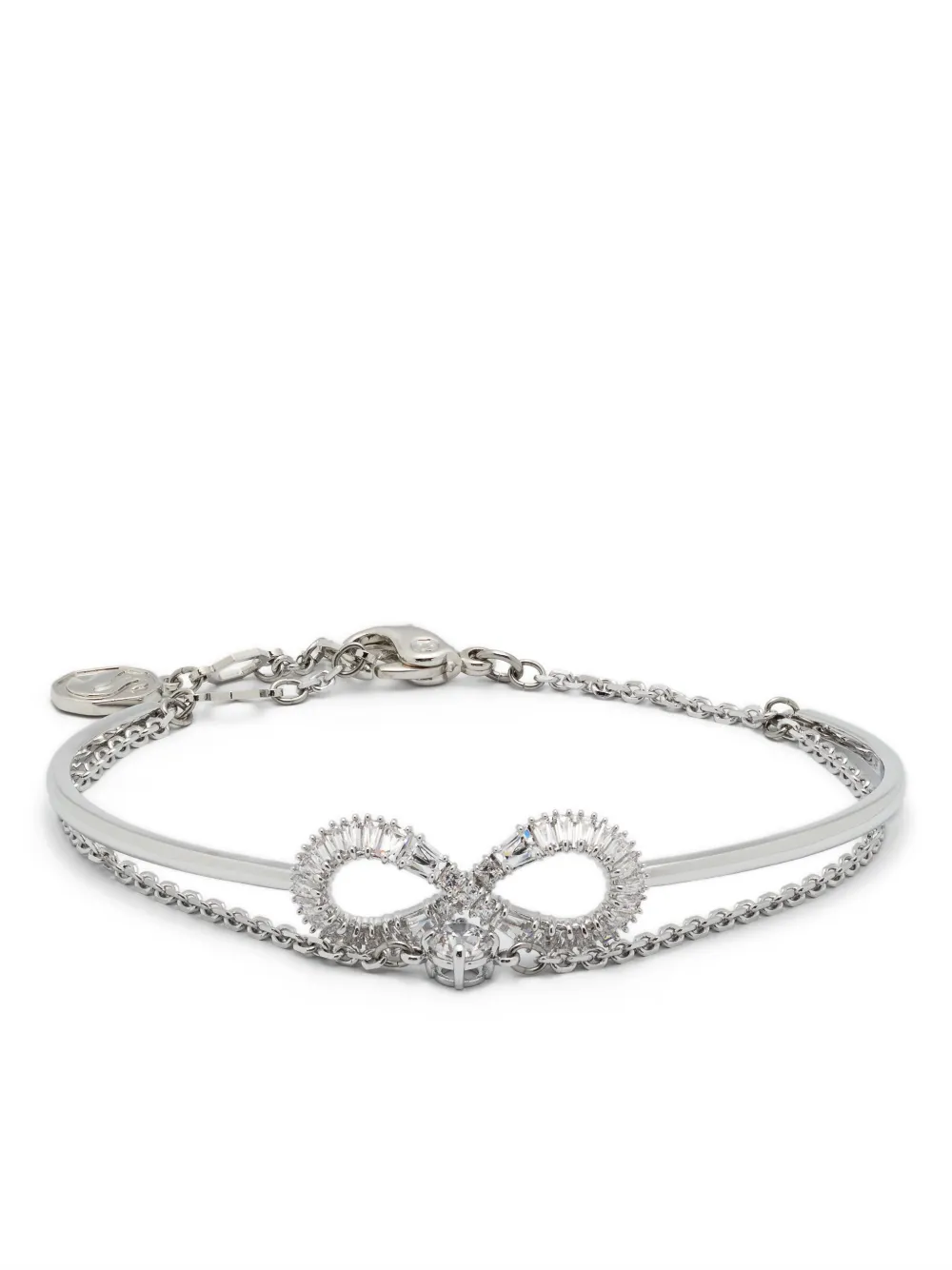 

Браслет Hyperbola с цирконами Swarovski, серебряный