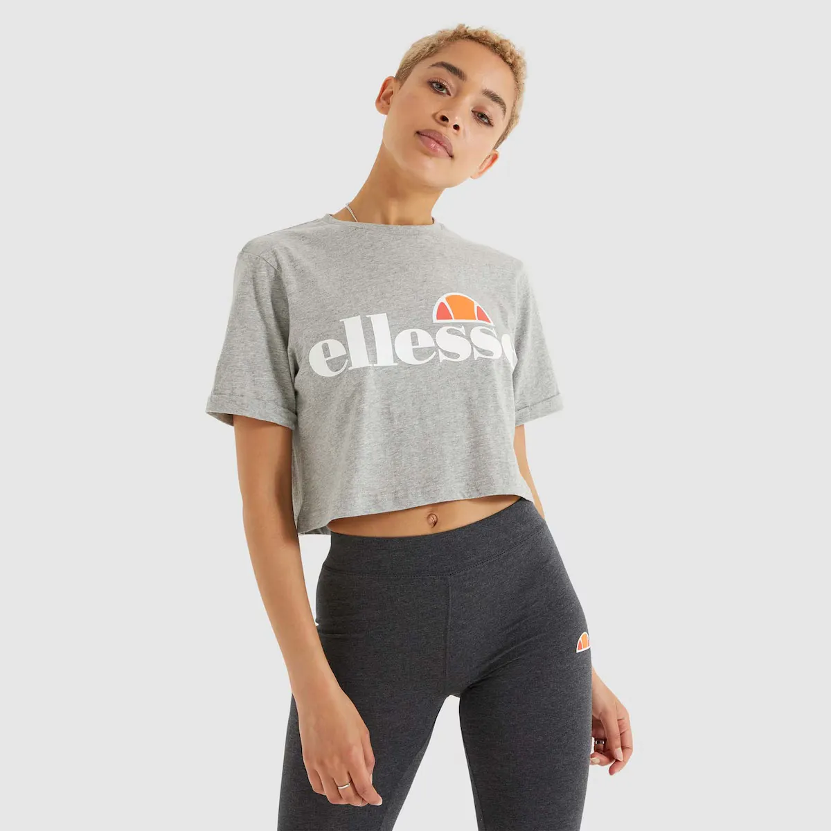 

Alberta Укороченный Ellesse Женская футболка, серый