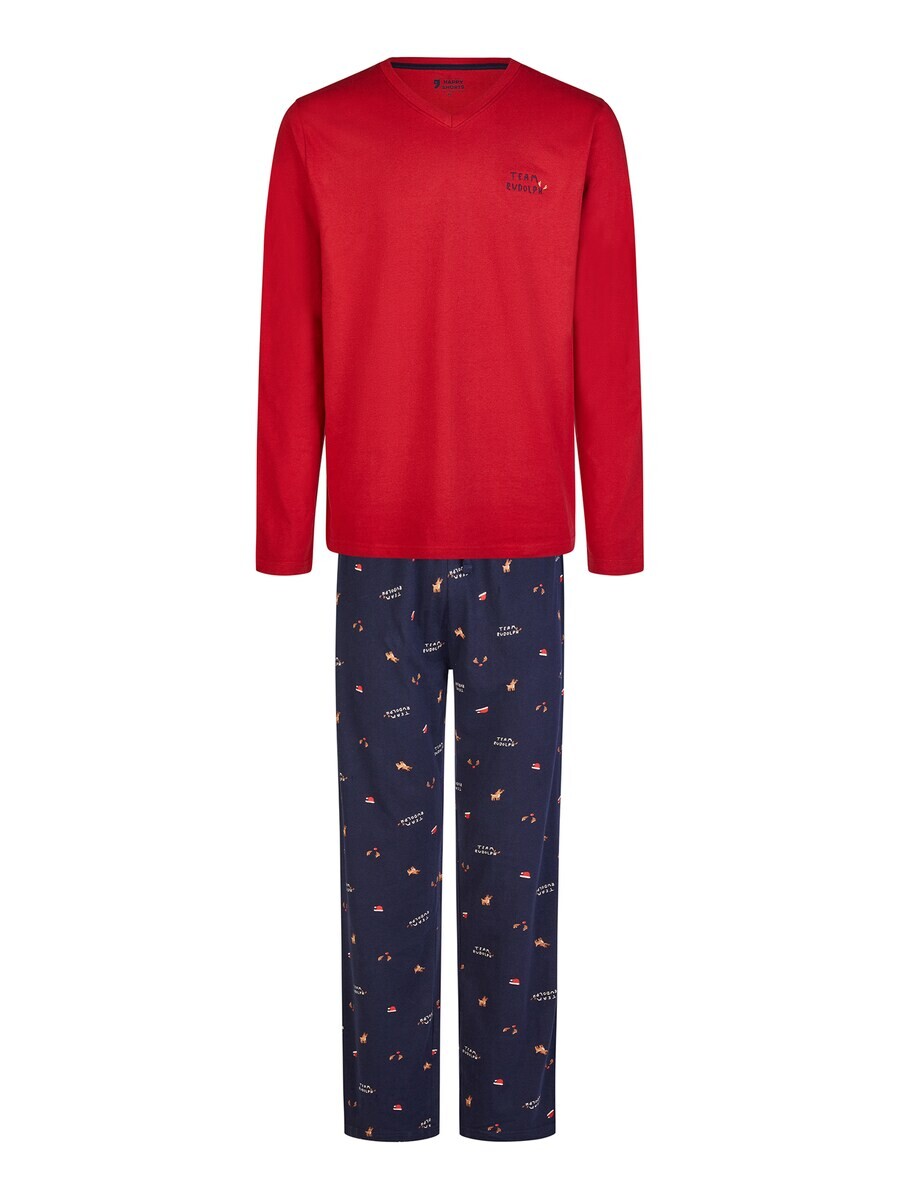 

Длинная пижама Happy Shorts Long Pajamas Christmas, разноцветный
