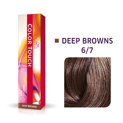 

Wella Color Touch 6/7, Полуперманентная краска для волос без аммиака 6/7 60мл