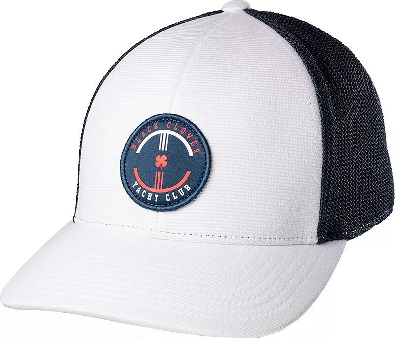 

Мужская кепка для гольфа Snapback Black Clover Yacht Club, белый