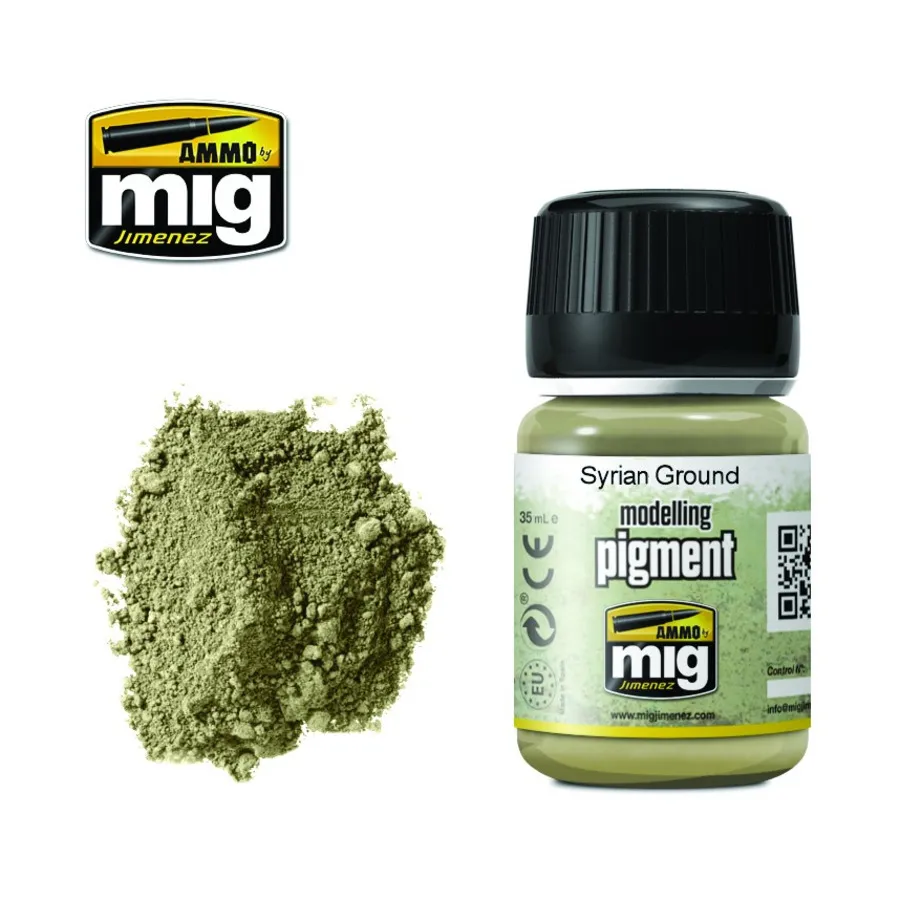 

Сирийская земля, Modelling Pigment