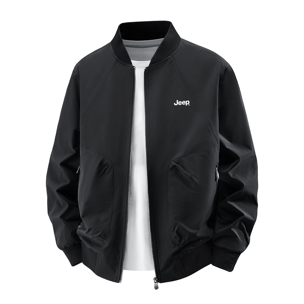 

Куртка Unisex Baseball Collar Moderate Jeep, черный