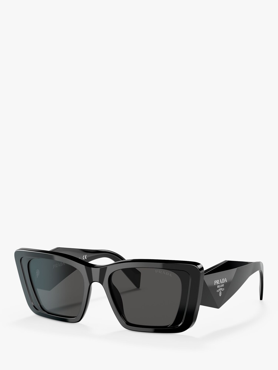 

Женские солнцезащитные очки-бабочки Prada PR 08YS, черные