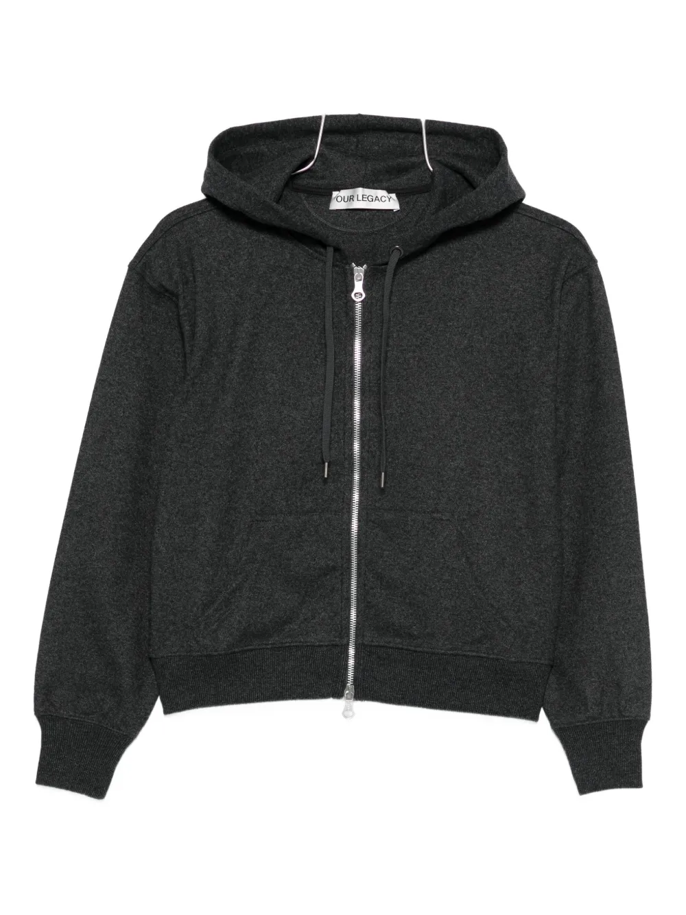 

Худи на молнии OUR LEGACY, серый