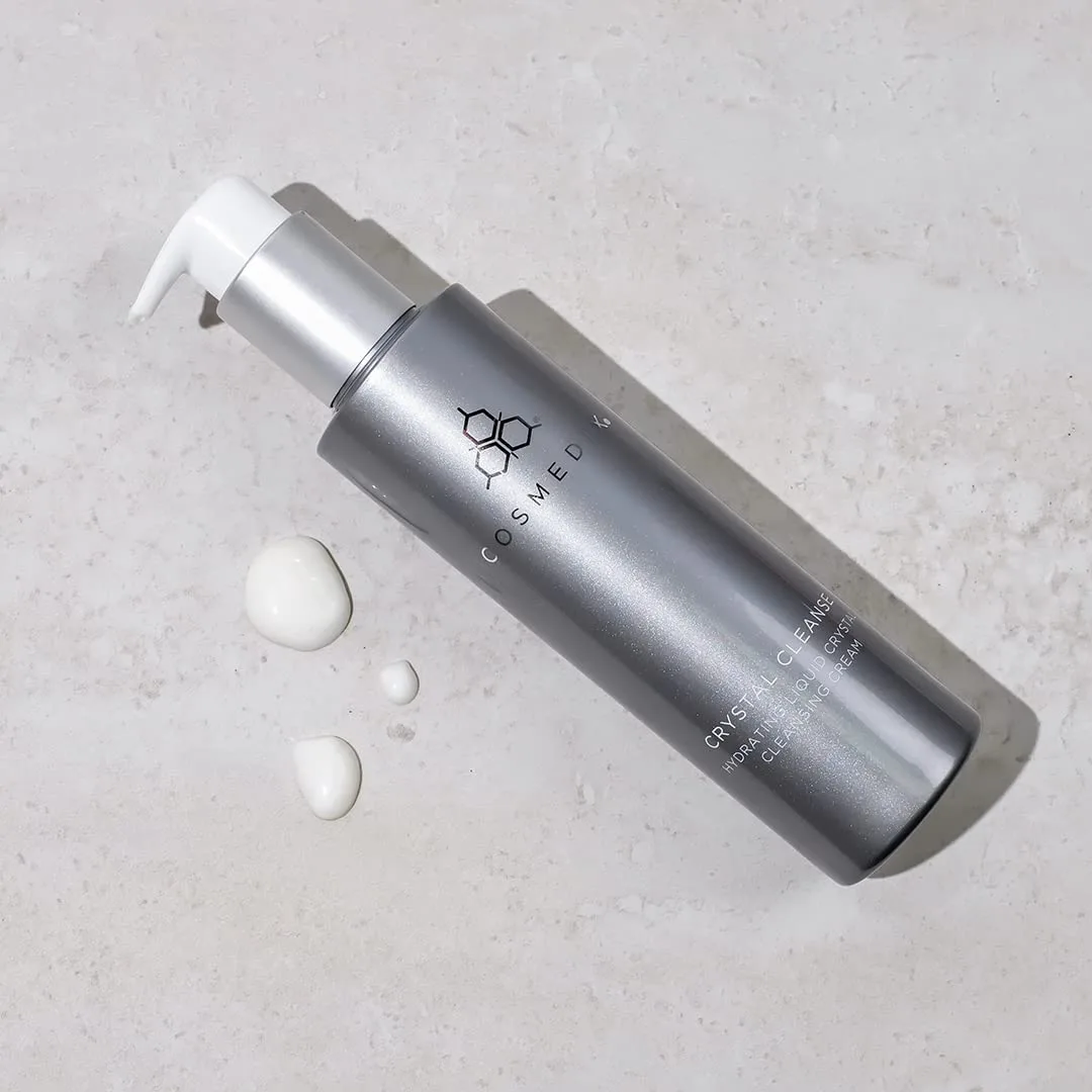 Крем для лица Cosmedix — Crystal Cleanse жидкий -очиститель для лица - глубокое очищение утром и вечером с — фото 3