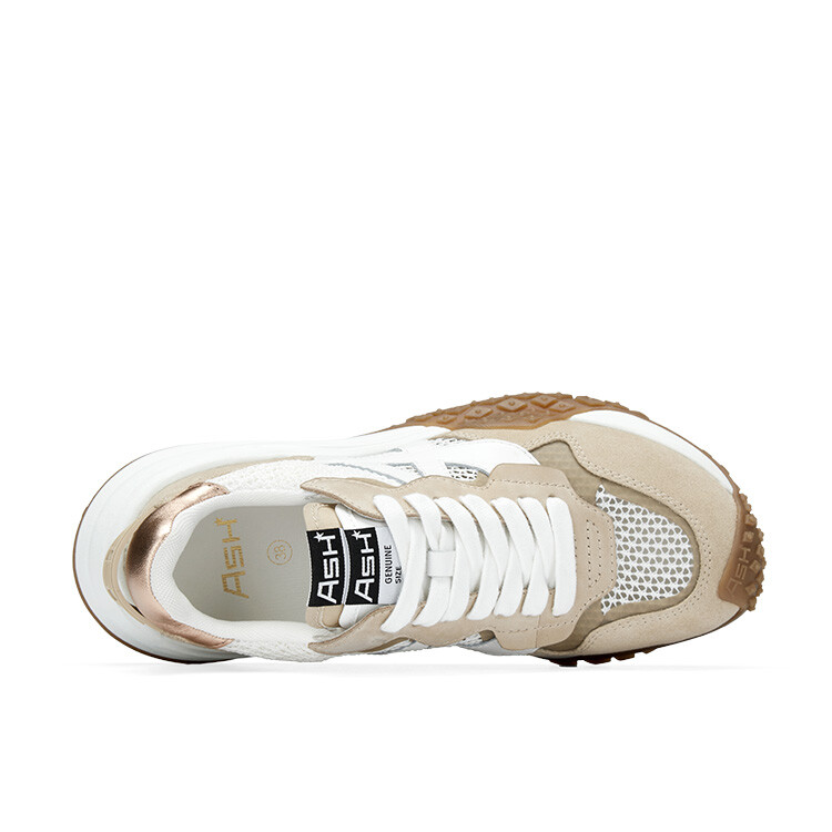 Кроссовки ASH Lifestyle Shoes Women's Low-top, светло-серый — фото 4