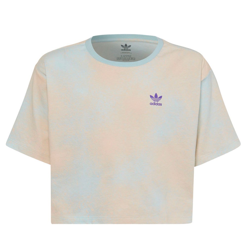 

Футболка с коротким рукавом adidas Originals Graphic Print Crop, оранжевый