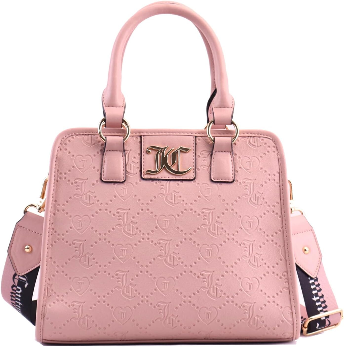 

Сумка Juicy Couture Charm I'm Sure Satchel, цвет Dusty Blush