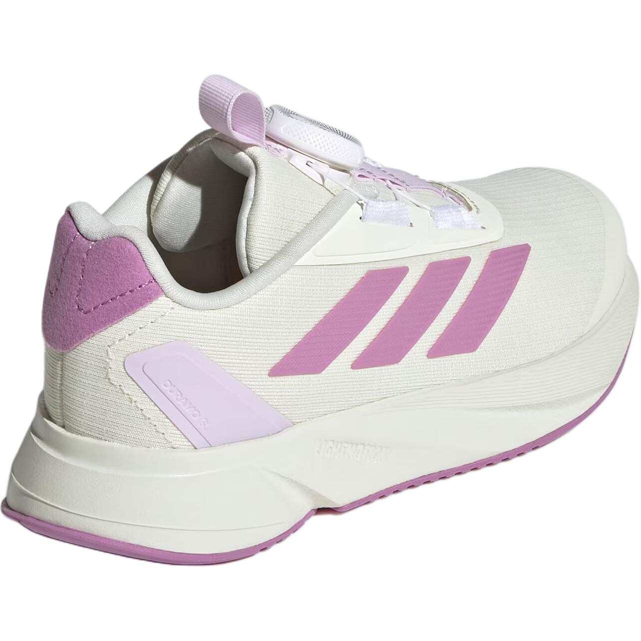 Duramo Sl Kids" Повседневная обувь для детей Adidas, слоновая кость/фиолетовый — фото 4