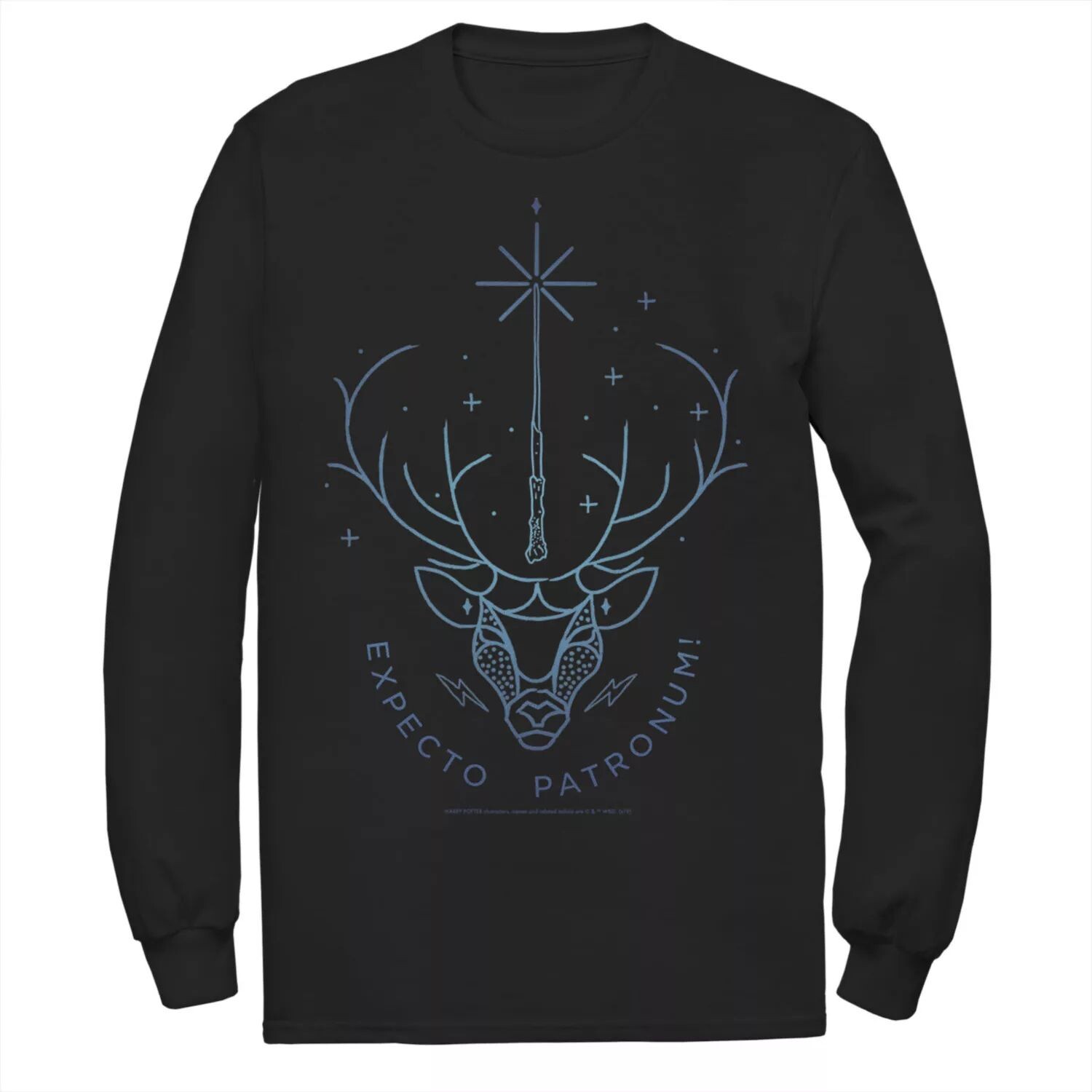 

Мужская футболка с длинными рукавами Harry Potter Expecto Patronum Stag