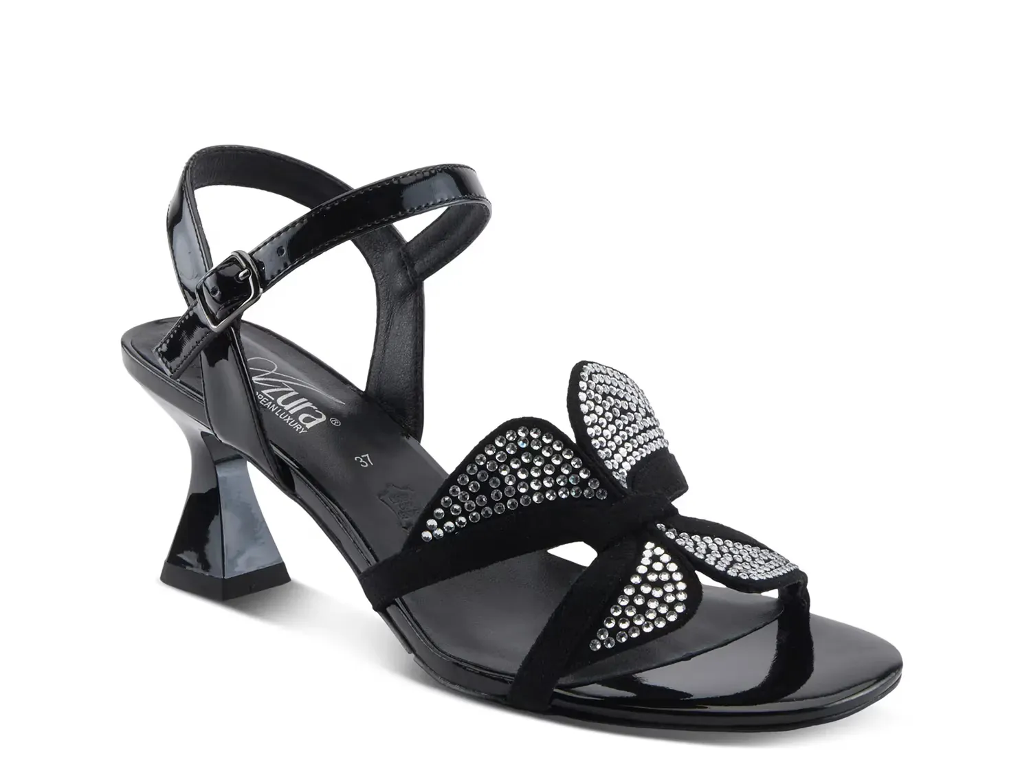 Декоративные сандалии Azura, Black